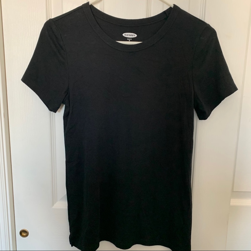 Old Navy Plain Black Tee
